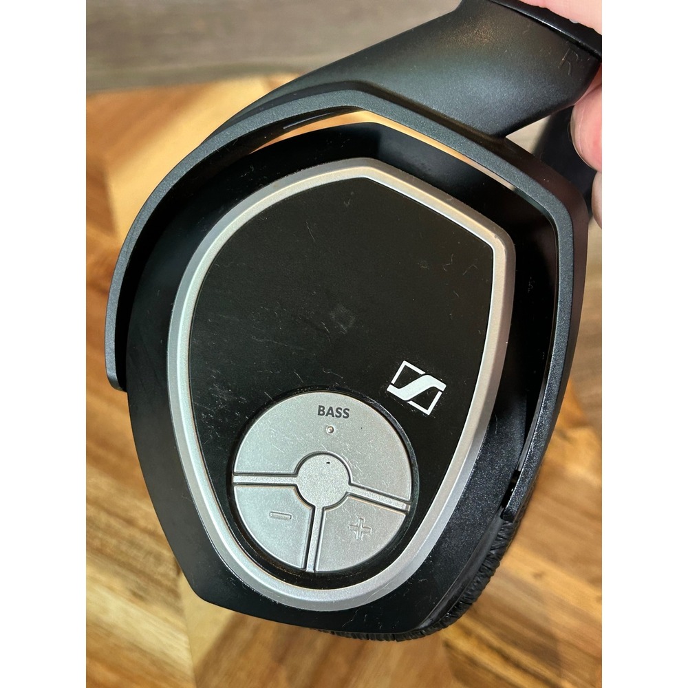 Sennheiser RS 165 / HDR 165 Wireless TV Headphones w/ TR 165 Transmitter Tested - Picture 8 of 13
